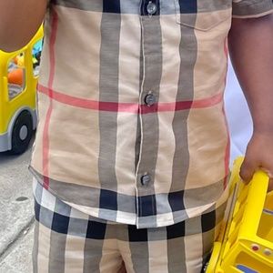 Toddle Burberry Set
